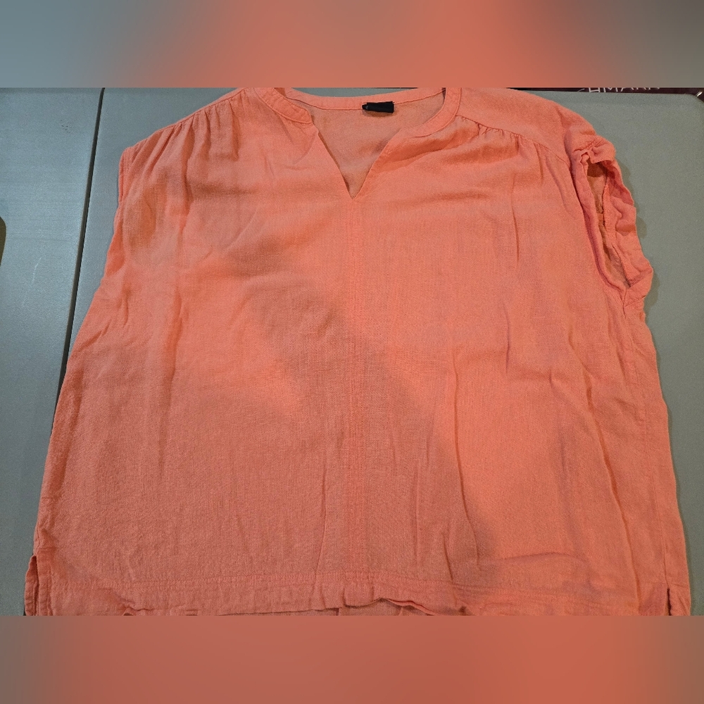 Splendid Coral Short Sleeve Top (4c12)